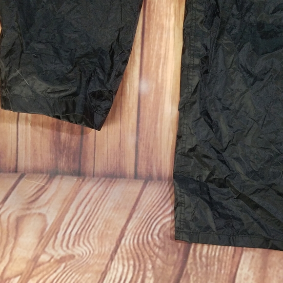 MOSSI Racing Jacket Waist Straps All Black 2013 Size M Button Zipz - Picture 9 of 9